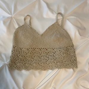 Macrame Crop Top